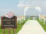Wedding Party Welcome Sign Flower Decoration V1294-YM0523-220428LW03-6