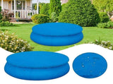 Round Pool Cover 9.5ft Solar Cover for Above Ground Pools Stock Tank Protector Hot Tub Accessories V1366-AZ2-W-16562