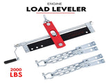 Engine Leveler Balancer Load Shop Crane Hoist Chain Lift Loading Leveller 2000lb - 907kg V379-ENGLVLRBAR