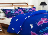 1000TC Stripe Siena Willow Quilt / Doona / Duvet Cover set V745-AQ023376S3
