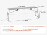 Work 4 Gear Adjustable Height, Folding Alloy Steel Step Ladder, Portable Scaffolding V952-BXSZDJSJZJ90H7CSCV0