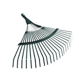 1Pcs Leaf Rake for Yard Green Steel Tool for Gardening Leaf Collection V1369-AZ3-W-15983
