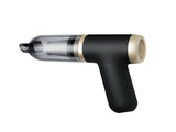 Black Portable 2-in-1 Cordless Vacuum Duster Kit with 2 Attachments V888-ELOSUNG39081