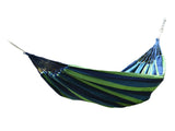 Garden Hammock Polyester Cotton Single Double Hammock Up to 440.9lb Anti Rollover Portable Hammock V1294-YM0901-3116240019712