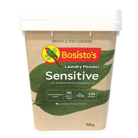 10Kg Laundry Powder Sensitive Bosisto's Bulk Eco Eucalyptus Washing Detergent V238-SUPDZ-28803582951504