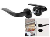 Entry Door Handle Lock Locking Lever Handle Set Reversible for Right Left Sided DoorsI Style V1294-YM0721-3114200099012