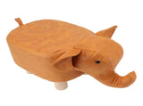 Animal Footstools Lovely Cartoon Innovative Elephant Upholstered Stool for Nursery Bedroom Playroom V1294-YM0703-3116230000211