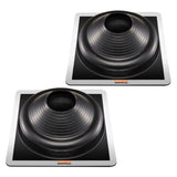 2 Pcs Metal Roof Pipe Flashing Boots Fit 170-355 mm Pipe High Temp EDPM V952-WDGDTGHSEDPMLQVCBV0