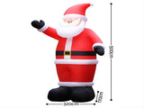 Jingle Jollys Christmas Inflatable Santa 5M Illuminated Decorations XMAS-INF-SAN-5M