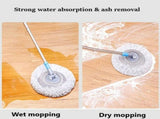 360&deg Rotatable Adjustable Cleaning Mop, Extendable Spin Mop for Floor, Wall, and Bathroom Cleaning V1192-AZ-W-29941