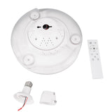 E27 E26 Screw in Fan Light 3 Speed Adjustable Quiet Remote Control Foldable Blades Ceiling Fan with V1294-YM0901-3119250025411