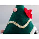 Christmas Tree Dog House, Cozy Dog Cave Pet Sleeping Bed Puppy Tent with Removable Cushion, Pets Bed V1192-AZ-W-20975