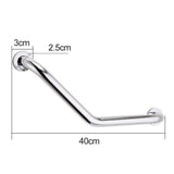 Stainless Steel Toilet Bathroom Safety Grab Bar Bathtub Handrails Bathroom Handle Armrest Handle V1294-YM0717-10061536