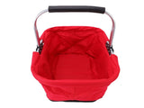 Foldable Picnic Basket Oxford Fabric Shopping Tote Reusable Grocery Bag for Camping Outdoor Fruit V1294-YM0901-3111260009412