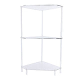 3 Tier Triangular Acrylic Corner Side Table Small Corner Side Table Bathroom Organizer Water V1294-YM0901-3116240035111
