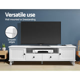 Artiss TV Cabinet Entertainment Unit 160cm White Kubi FURNI-P-KUBI-TV-WH-AB