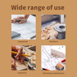 50cm Straight Ruler Car Mount Defense Ruler Stainless Steel Thickened Measurement Tool Straight V1192-AZ-W-23337
