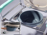 Orthonica Commode Chair With Castors SHC-MAS-050-24L