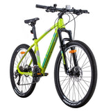 Trinx X1 MTB Mountain Bike Shimano Altus M370 27 Speed 17 Inches Frame Yellow/Grey Green V406-X1_YELLOW