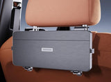 Car Backseat Tray Table Foldable & Adjustable Multi-Functional Travel Desk with Cup Holder, Snack V1107-CS-QCZYCPJ