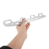 1 Pair Plated Stainless Steel Figure Skate Blades and Wear-Resistant for Ice Skating Performance V1192-AZ-W-21257