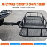 Trailer Hitch Extender, Fits for 2" Receiver Hitch Adapter, Trailer Hitch Extension Tube Extender, V952-TCYZZG227000K8HB7V0