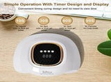 UV Nail Lamp - Fast Drying,Powerful & Efficient LED Nail Lamp with 4 Timing Settings & Infrared V1192-AZ-W-32060