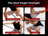 Smart Thigh Trainer with LED Display 12-80lb Adjustable Resistance, 360&deg Rotation Kegel Exercise V1107-CS-JTQH