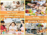 360x Premium Plastic Square Dessert Cups BPA Free Extra Strong Bulk - Clear V563-HP0608-10