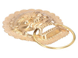 Antique Door Knocker Handle Brass Double Door Handle for Wooden Courtyard Side Door V1294-YM0901-3114210089211