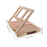 Desktop Easel Artists Drawing Easel Khaki 1Pcs V1366-AZ2-W-13607
