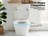 Cefito Non Electric Bidet Toilet Seat O-Shape Dual Nozzle Soft Close WaterMark DIY BIDET-N-ELEC-A106-WH