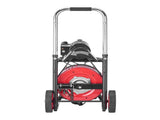 Drain Cleaner Machine 30m x 10.5mm, Auto Feed Sewer Snake Auger on Wheels - with 8 Cutters & V952-ZDJJKLSGDSTJ3PXN5002V3