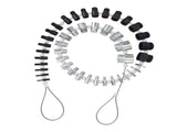 Nut and Bolt Thread Checker 44 Male Female Thread Identifier Gauges 23 Inch and 21 Metric Sizes V1294-YM0703-3114230071211