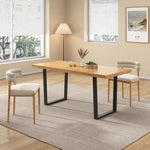 Venice Rectangular Dining Table 170cm Natural V264-DNT-412C-NTR-17M