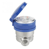 Professional Water Meter with Fittings, Rotary Pointer Counter, Measurement Tool for Residential and V1192-AZ-W-20728