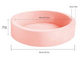90x30cm Ocean Ball Play Pit Soft Baby Kids Paddling Foam Pool Child Barrier Toy V201-EBA9030PI8AU