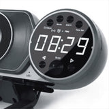 Wireless Charging Bluetooth Speaker FM Radio TF AUX USB Hands-Free Alarm Clock Decoration Ambient V1369-AZ3-W-11319