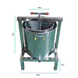 Honey Wax Press 10L - Capping Stainless Steel Manual Presser 23cm Barrel Beekeep V238-SUPDZ-39951634595920