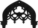 Arch Wall Shelf Candle Sconce Holder Decorative Candelabra Stick for Home and Office Dcor V1366-AZ2-W-24557