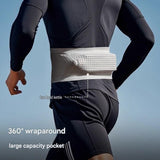 Comfortable Outdoor Sports Set-Black M Size Running Waist Belt and Black M Size High-Waisted Yoga V888-ELOSUNG53757