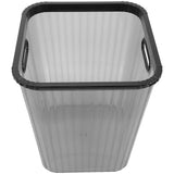 Clear Pet Waste Basket Practical Design Home Use Black V1370-AZ4-20959