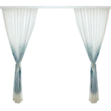 Green Window Curtains Pack of 2, Contemporary Minimalist Lands of Wild Forest and Misty Mountain V1192-AZ-W-16444
