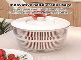 Multifunctional Salad Spinner with Colander Fast Drying Collapsible Vegetable Fruit Kitchen Tool V1258-DP02-BOL-204