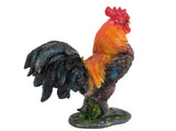 Chicken Figurine Resin Chicken Statue Garden Ornament Farm Animals Collection for Outdoor Backyard V1294-YM0901-3111240007012