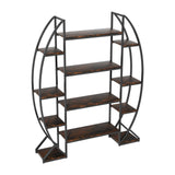 8 Tier Jumbo Plant Stand Vase Shape Flower Bonsai Pot Display Rack Indoor Outdoor V767-HJ-ZM1376