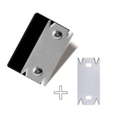 Woodworking Edge Banding Trimmer with Reversible Stainless Steel Blade for MDF Laminate Plywood PVC V1341-ZY-7U49ARZY-B1