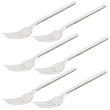 12Pcs 316 Stainless Steel Fork Dinner Fork Set Supplies for Kitchen Dining Room Daily Use V1294-YM0721-3118210038011