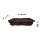 Plastic Storage Basket for Kitchen and Coffee Organization, Multi-Purpose Produce Container, 1 Set V1370-AZ4-11567