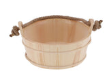 6L Sauna Bucket SPA Steam Room Accessory High Capacity Wooden Barrel for Shower Swimming Pool V1294-YM0901-3111210203911
